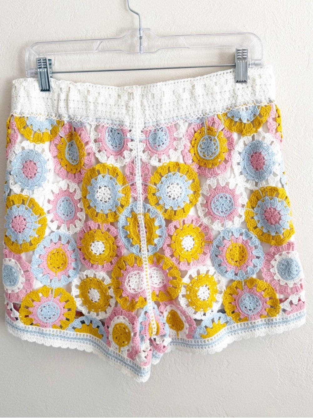 Anthropologie Sunday In Brooklyn  Crochet Two-Piece Tank & Shorts Set M/L - Picture 4 of 10
